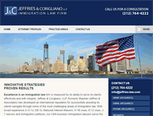 Tablet Screenshot of jeffries-law.com